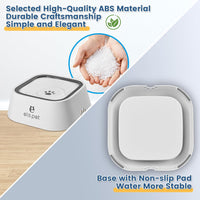 Mess-Free Slow Water Feeder Bowl for Pets | Anti-Spill Design for Safer Hydration